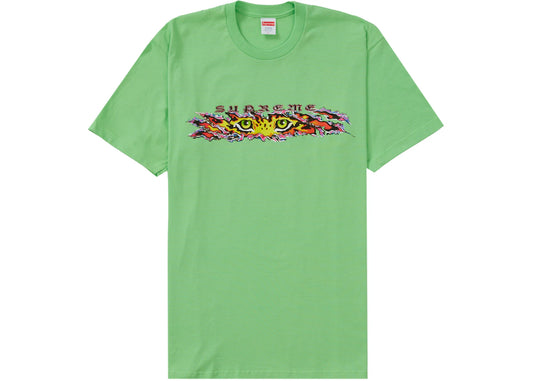 Black Friday Supreme Eyes Tee Lime