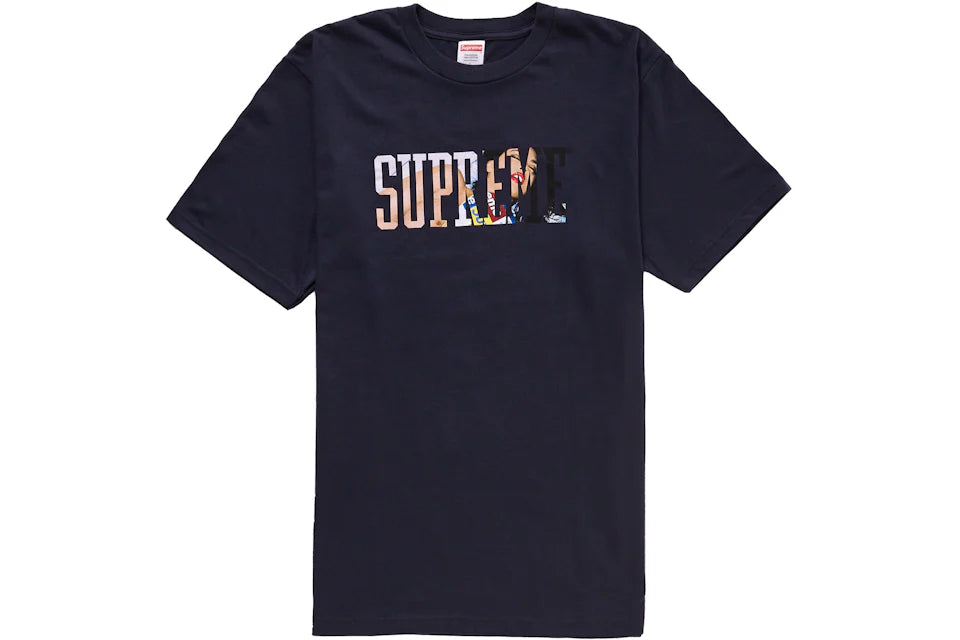 Supreme Tera Patrick Collegiate Tee Navy