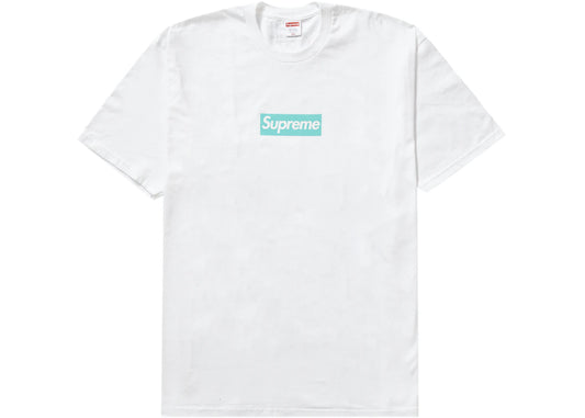 Supreme Tiffany & Co. Box Logo Tee White