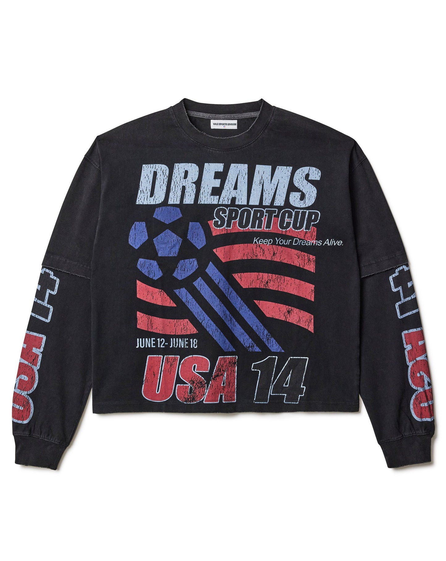 Vale Forever  USA14 BLACK LONGSLEEVE