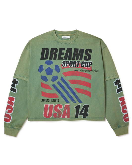 Vale Forever  USA14 GREEN LONGSLEEVE