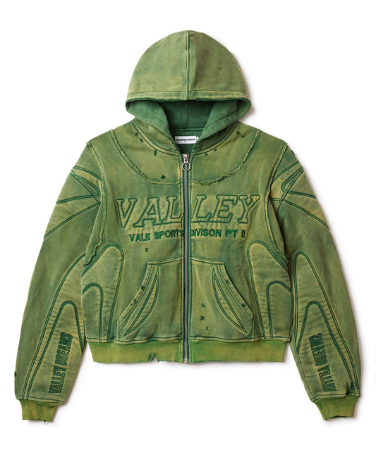 Vale Forever  HULK ARMOR ZIP UP HOODIE