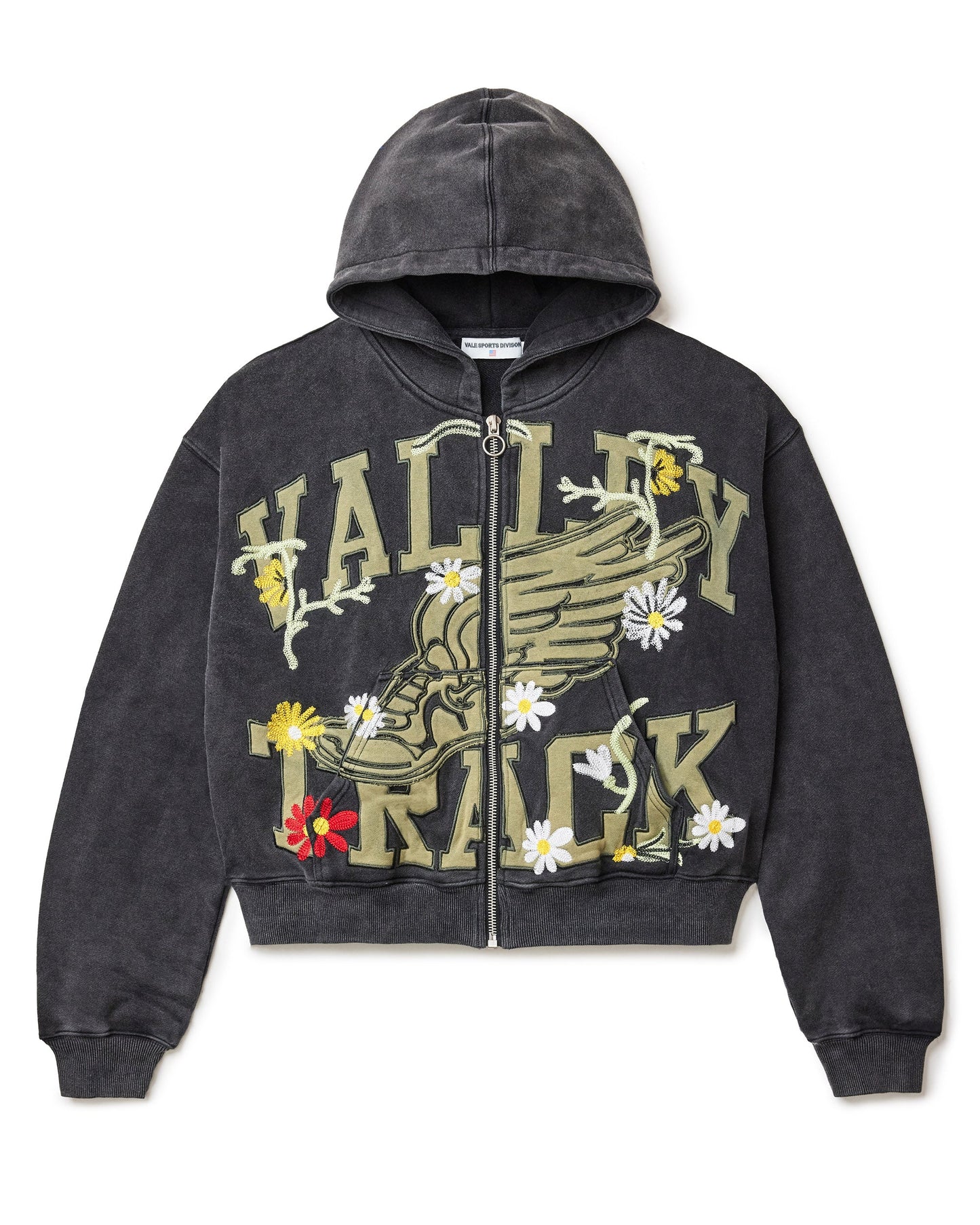 Vale Forever  MIDNIGHT GARDEN ZIP-UP HOODIE