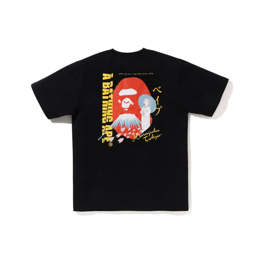 BAPE Japan Culture Souvenir Tee Black