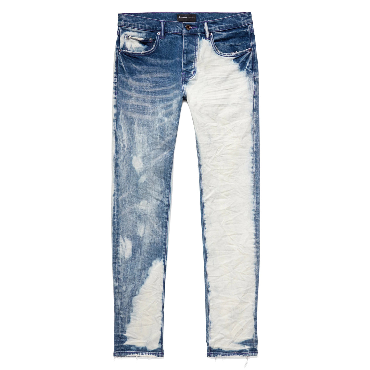 PROMO Purple Brand P001 Light Half Bleach Jeans