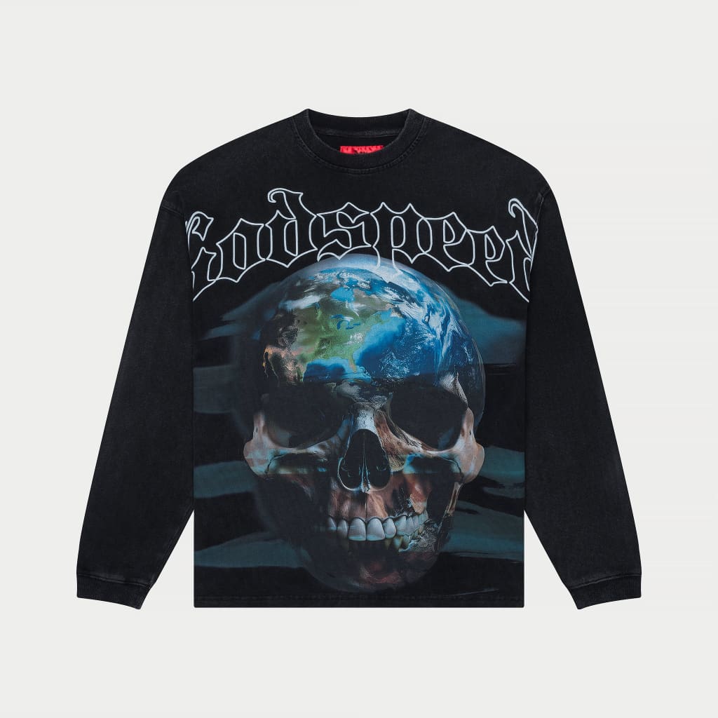 Godspeed Sklobe Longsleeve T-Shirt True Black